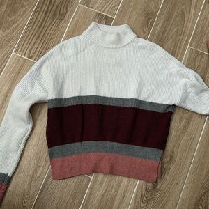 Arizona Jean Company Multicolor Turtleneck Sweater